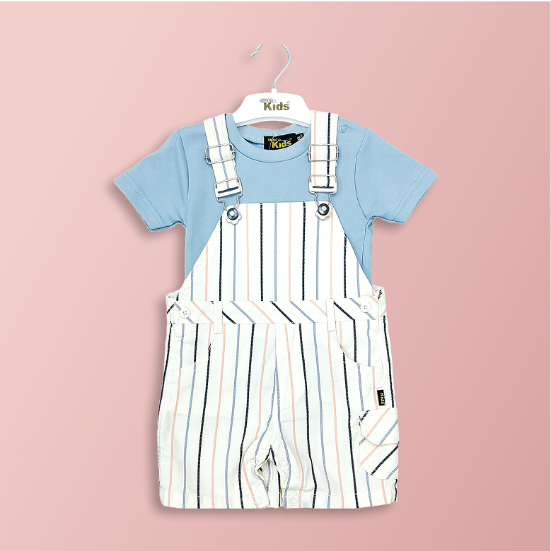 Casual Dungaree Set